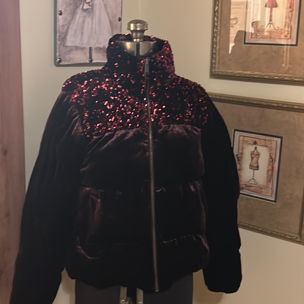 Deep Berry Maeve by Anthropologie jacket
